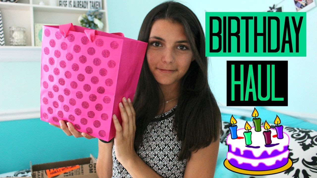 What I Got For My 15th Birthday