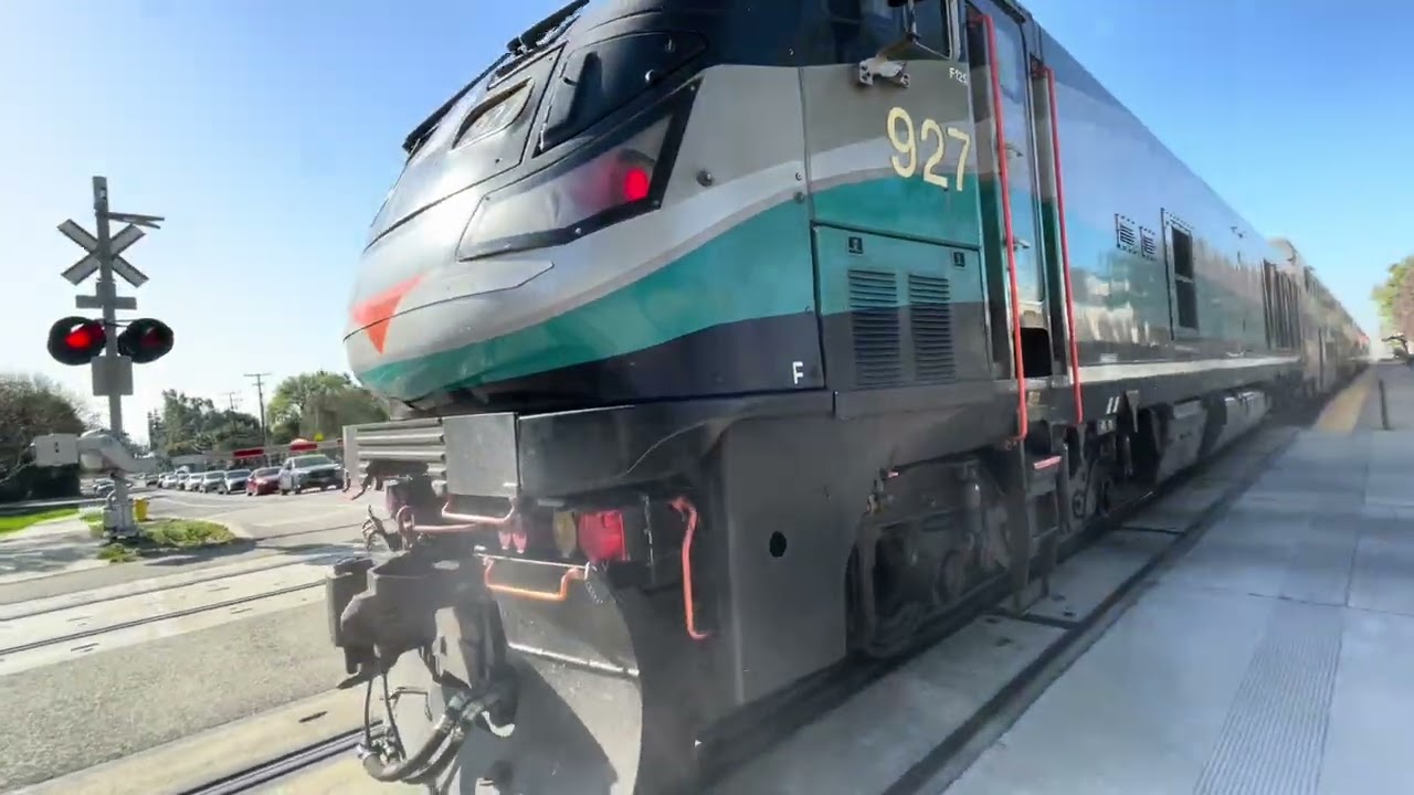 Seeing spotted trains @ buses At upland to Claremont Anaheim Irvine @ San Clemente 2/2/26