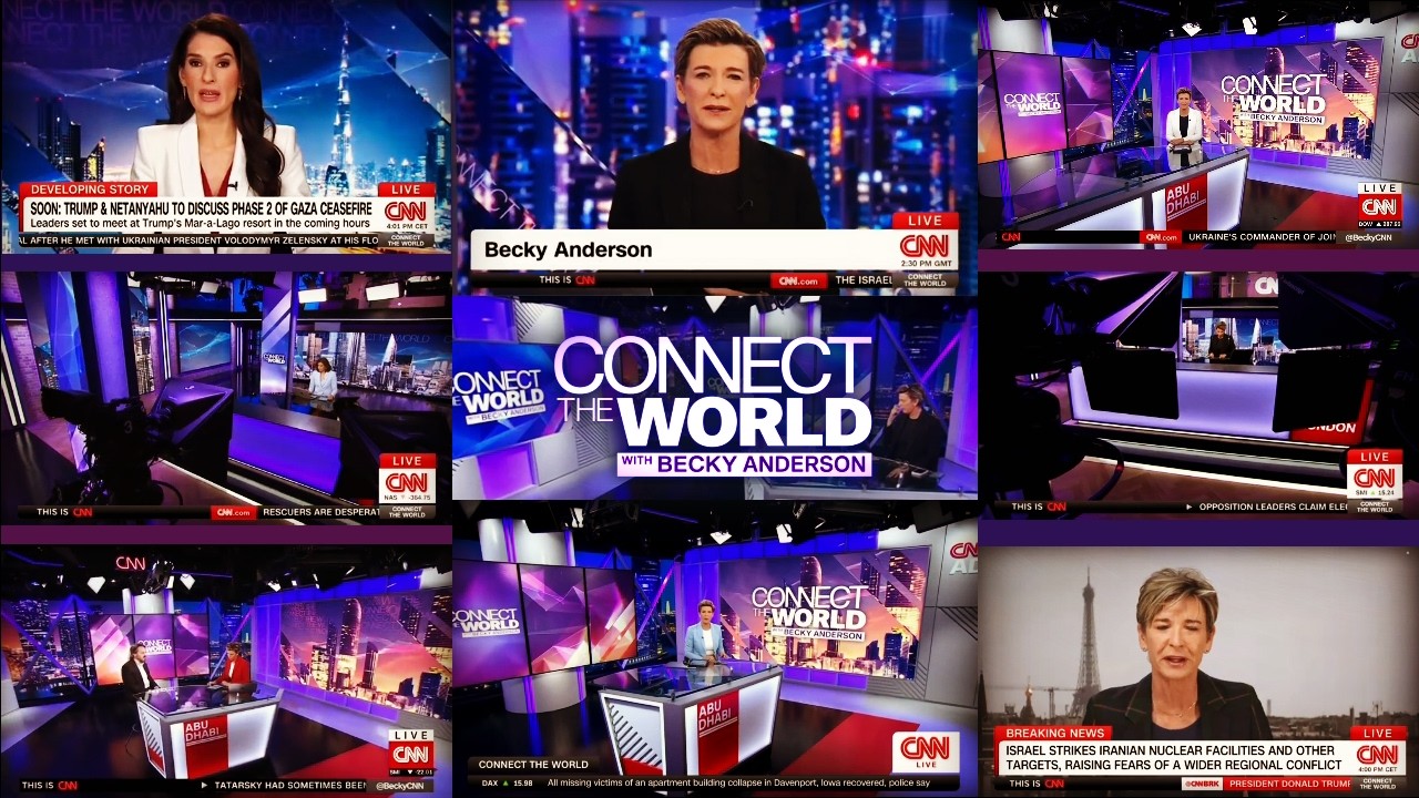 CNN International Connect the World With Becky Anderson Theme & Promo October 2023-2026