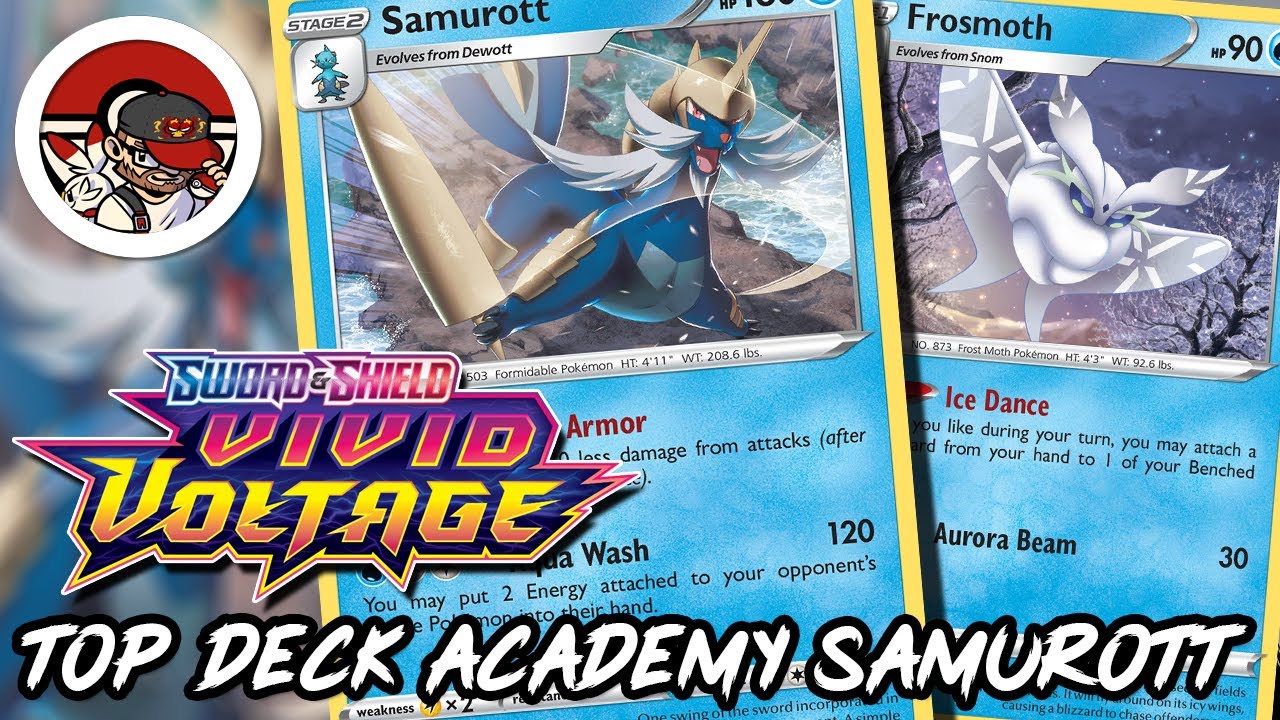 Top Deck Academy (Without Upgrades) Samurott / Frosmoth Deck Profile & Gameplay Pokemon TCG Online