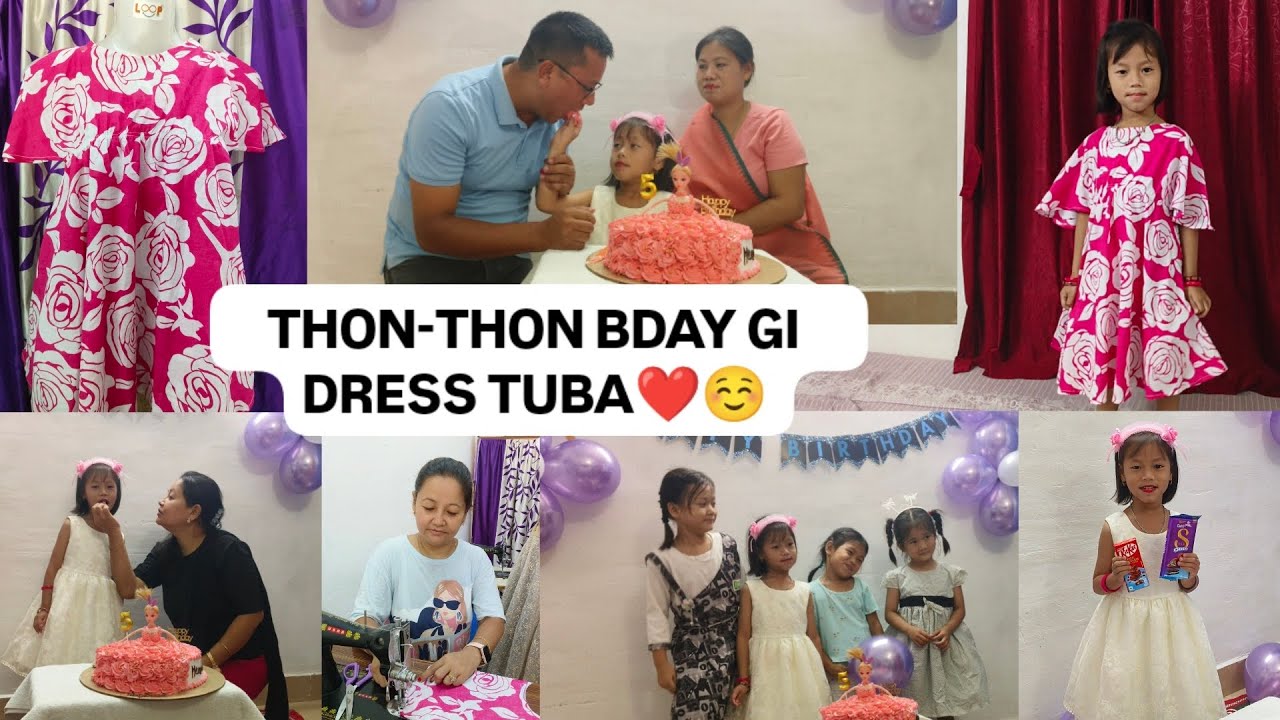 How to easily make a cute frock for baby girls 👗