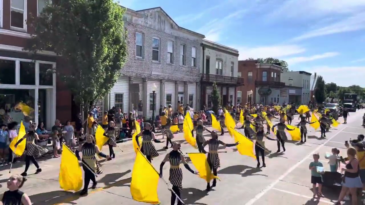OTHS Marching Panthers ~ Red Bud Parade 2024