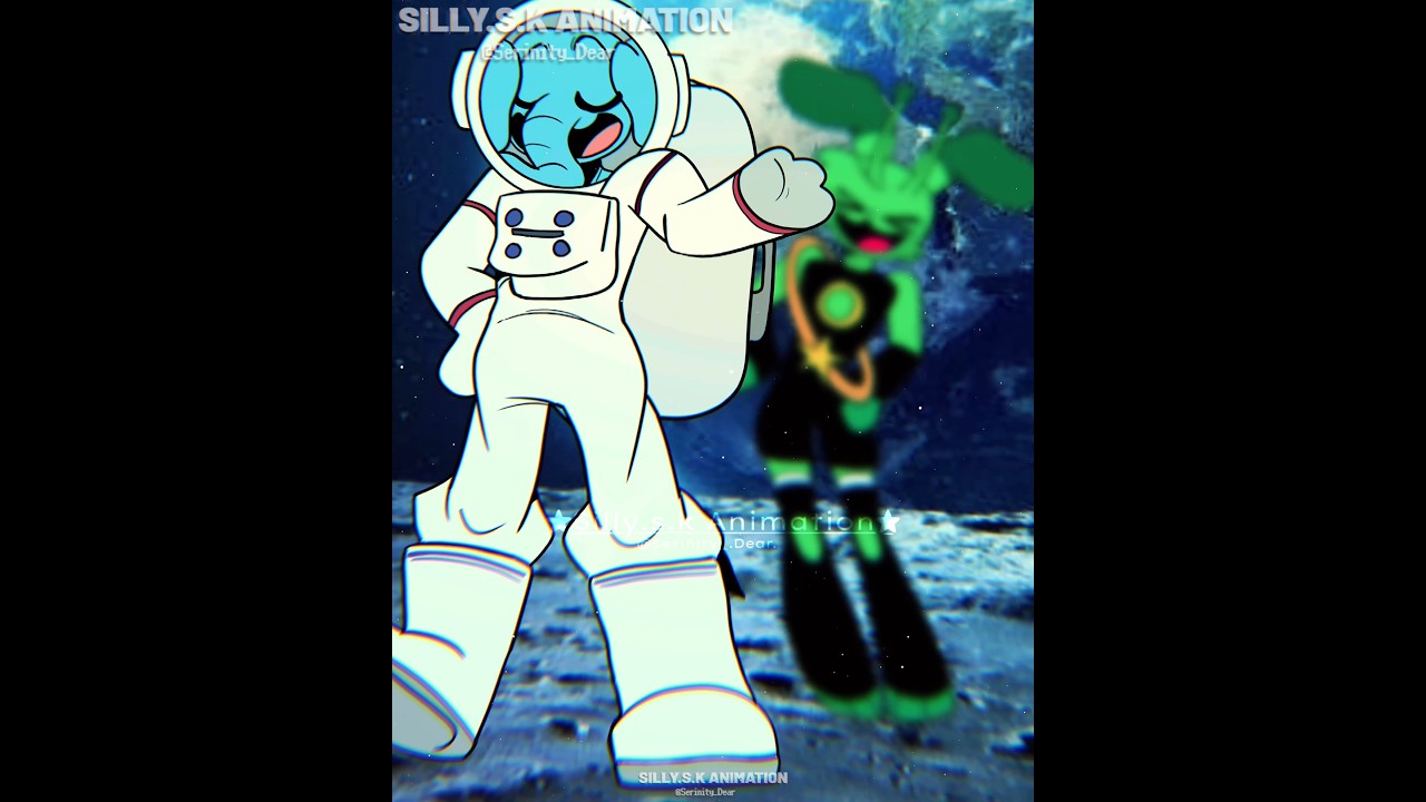 Hoppy is an Alien 👽🛸👾[SMILLING CRITTERS] #smillingcritters #trending #meme #animation #poppyplaytime
