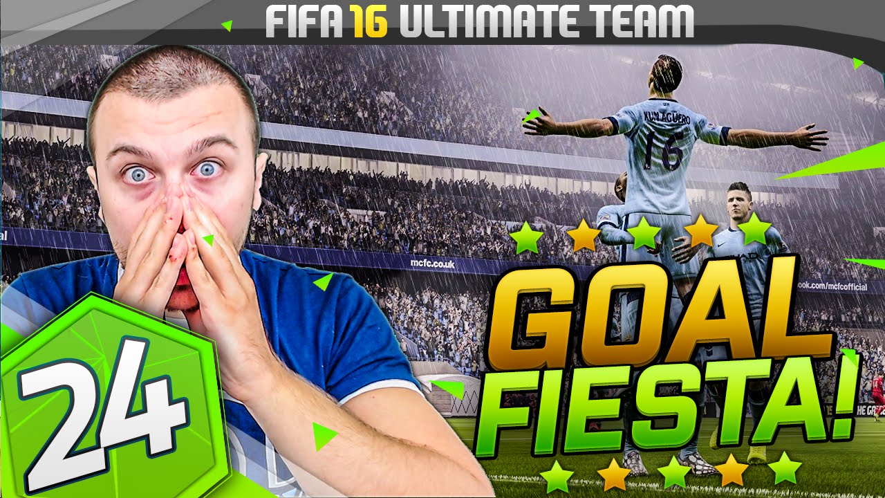 FIFA 16 Ultimate Team #24 - GOAL FIESTA & TOTY Market Crash Squad Upgrade / Best Corner Kick Trick