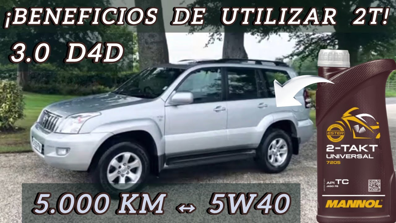 ¿Como esta el aceite 5.000 km después de cambiar los inyectores Denso?  Toyota Land Cruiser 3.0  D4D