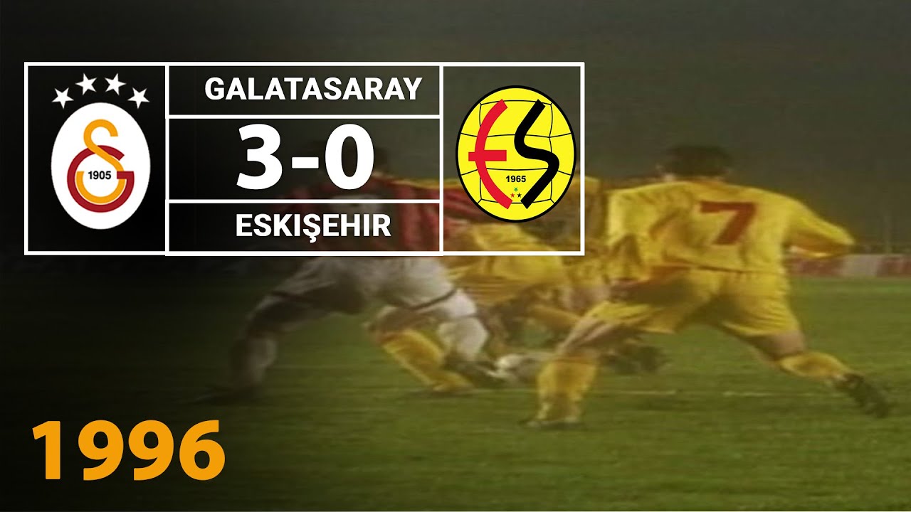 Nostalji Maçlar | 1995-1996 Sezonu Galatasaray 3 - 0 Eskişehirspor