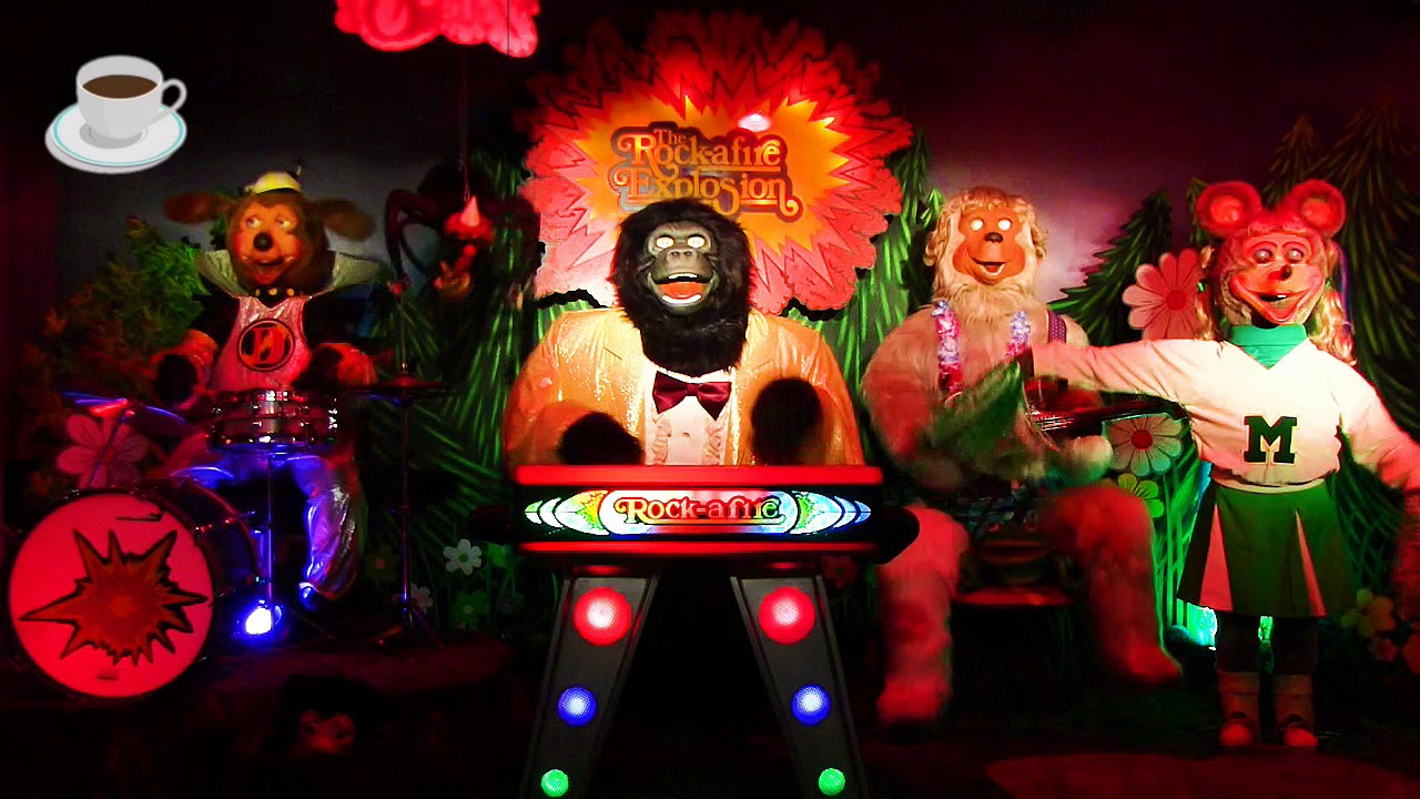 Eric's Customized Rock-afire Birthday Show ** With Coffee!
