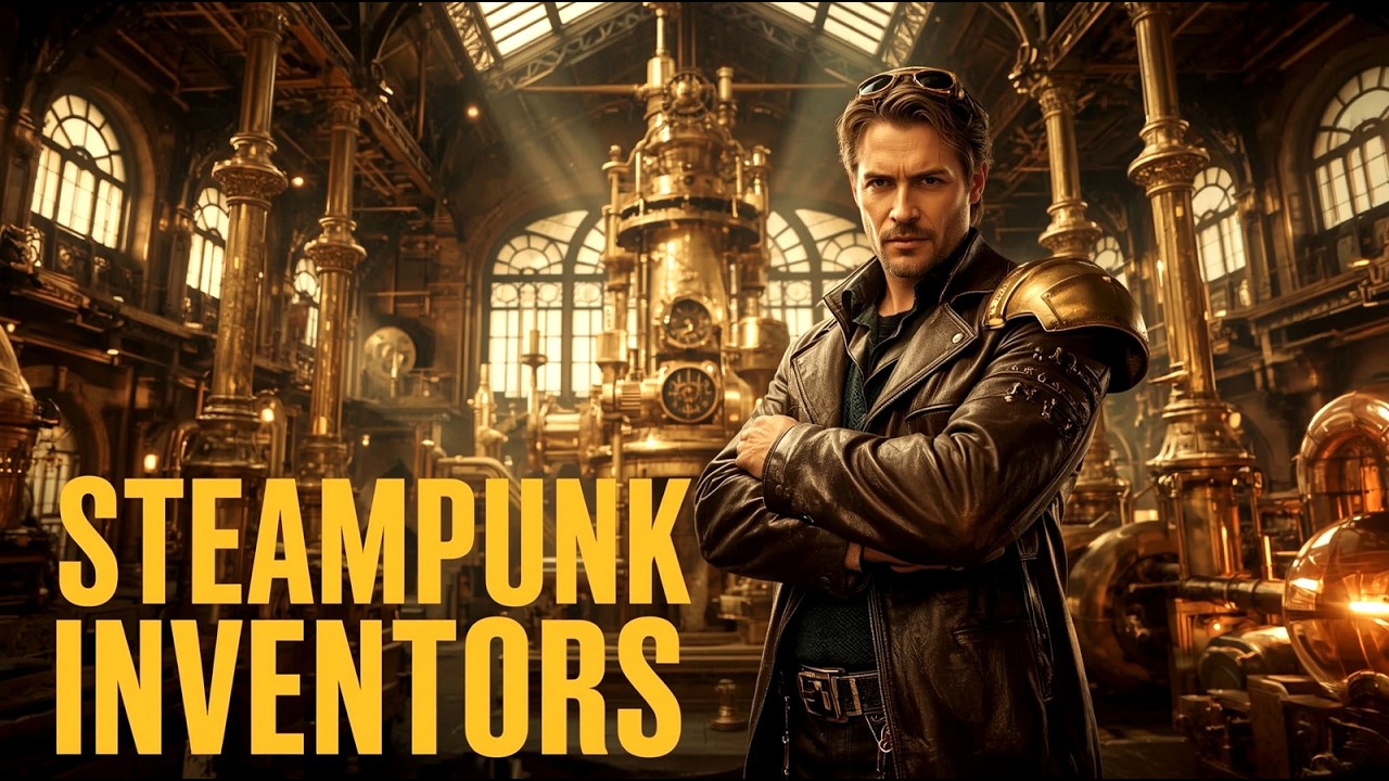 Steampunk Inventors & Their Incredible Machines | Brass, Gears & Genius