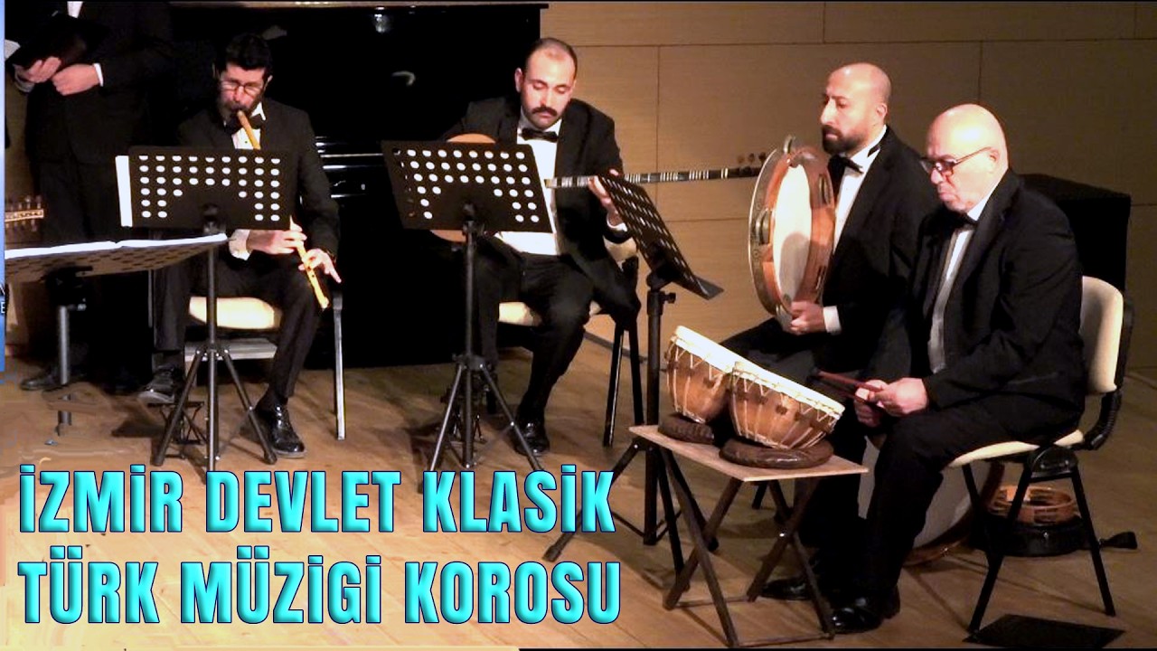 HİCAZKAR SAZ SEMAİ (Tanburi Cemil Bey) İZMİR DEVLET KLASİK TÜRK MÜZİĞİ KOROSU (Topluluk)