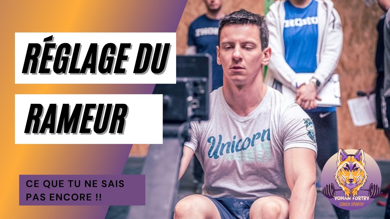 COMMENT Régler son RAMEUR / CONCEPT 2  Part 1/3