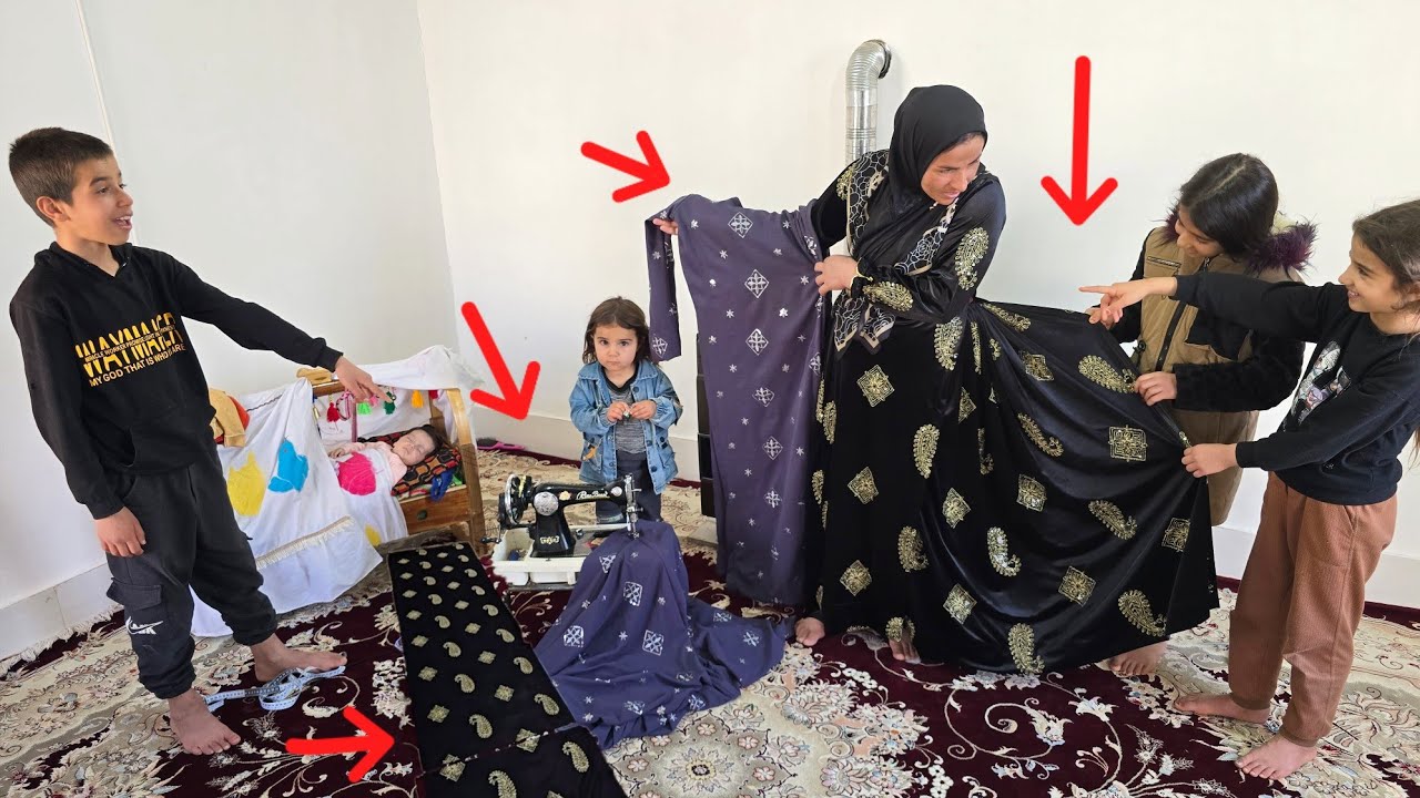 Nomadic Lifestyle & Local Fashion: Maryam's Home Dressmaking Guide
