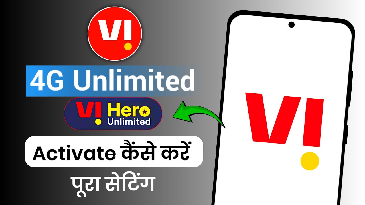 Vi 4G Unlimited Data Activate Kaise Kare | How to Activate Vi 4G Unlimited Data | Vi Unlimited 4G