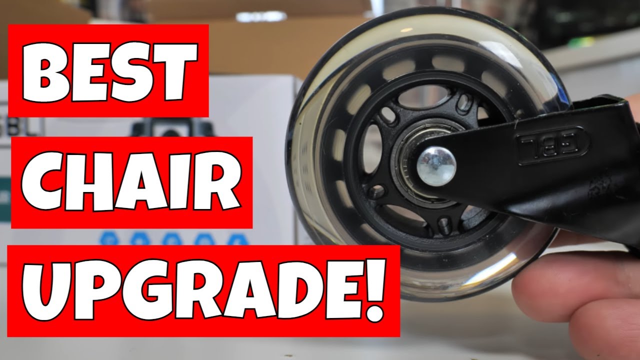 How To Replace Chair Castors GBL Roller Blade Castor Set