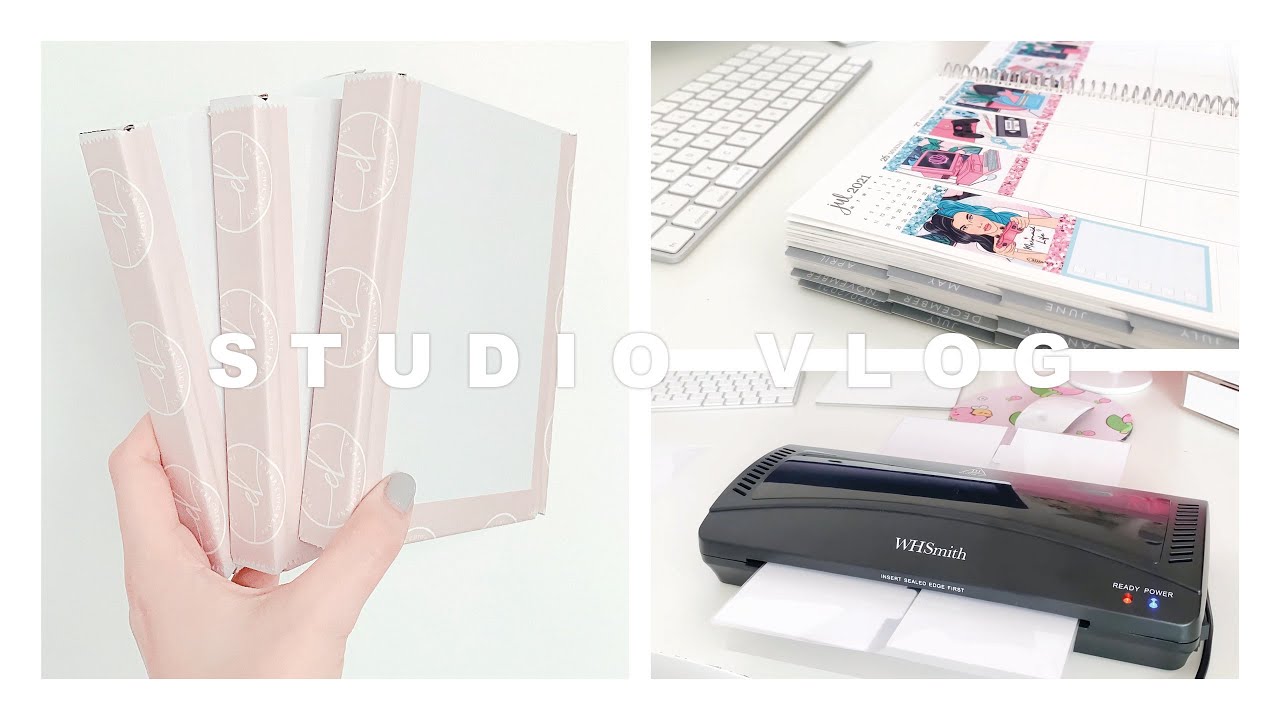Studio Vlog 38 // Orders, Making Dividers & 10k Subscribers!! // Paper Chic Plans