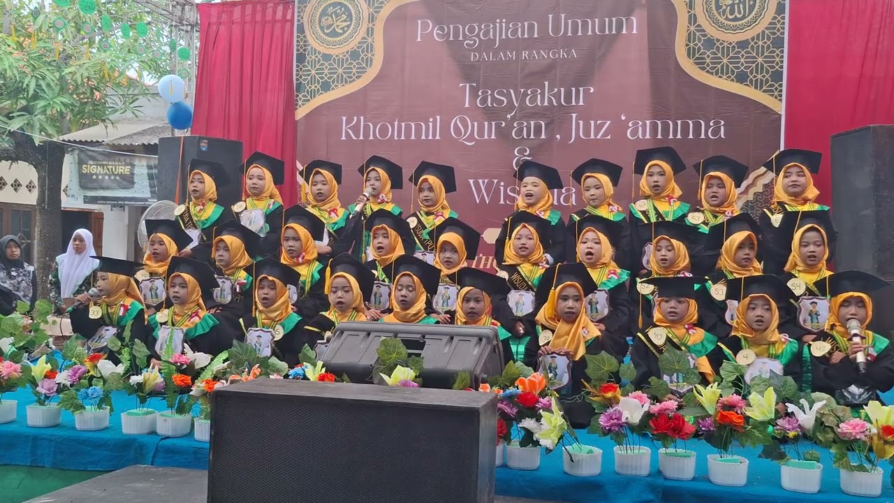WISUDA GRUP 2 # TPQ DARUL QUR'AN SAWOJAJAR # Tahun 2025/2026