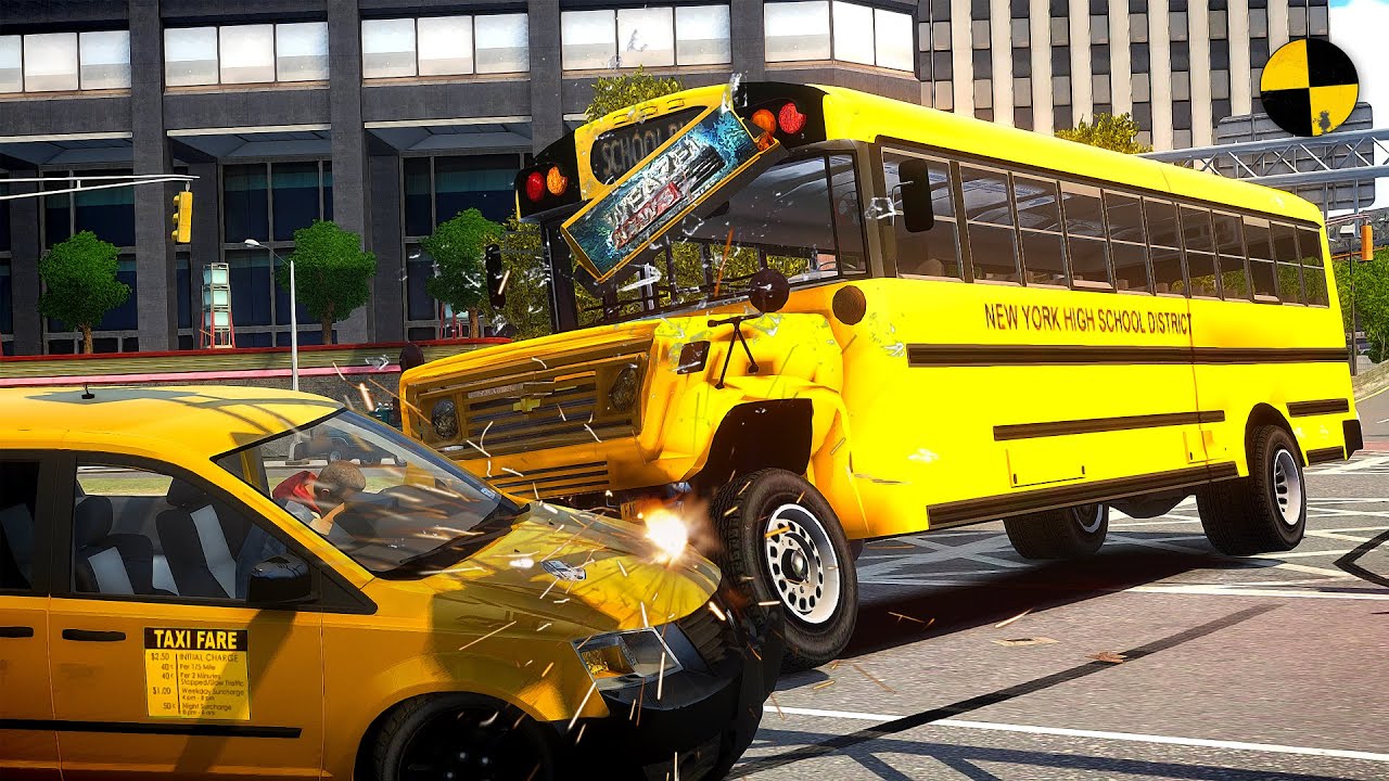 GTA 4 Crazy School Bus Ep.5