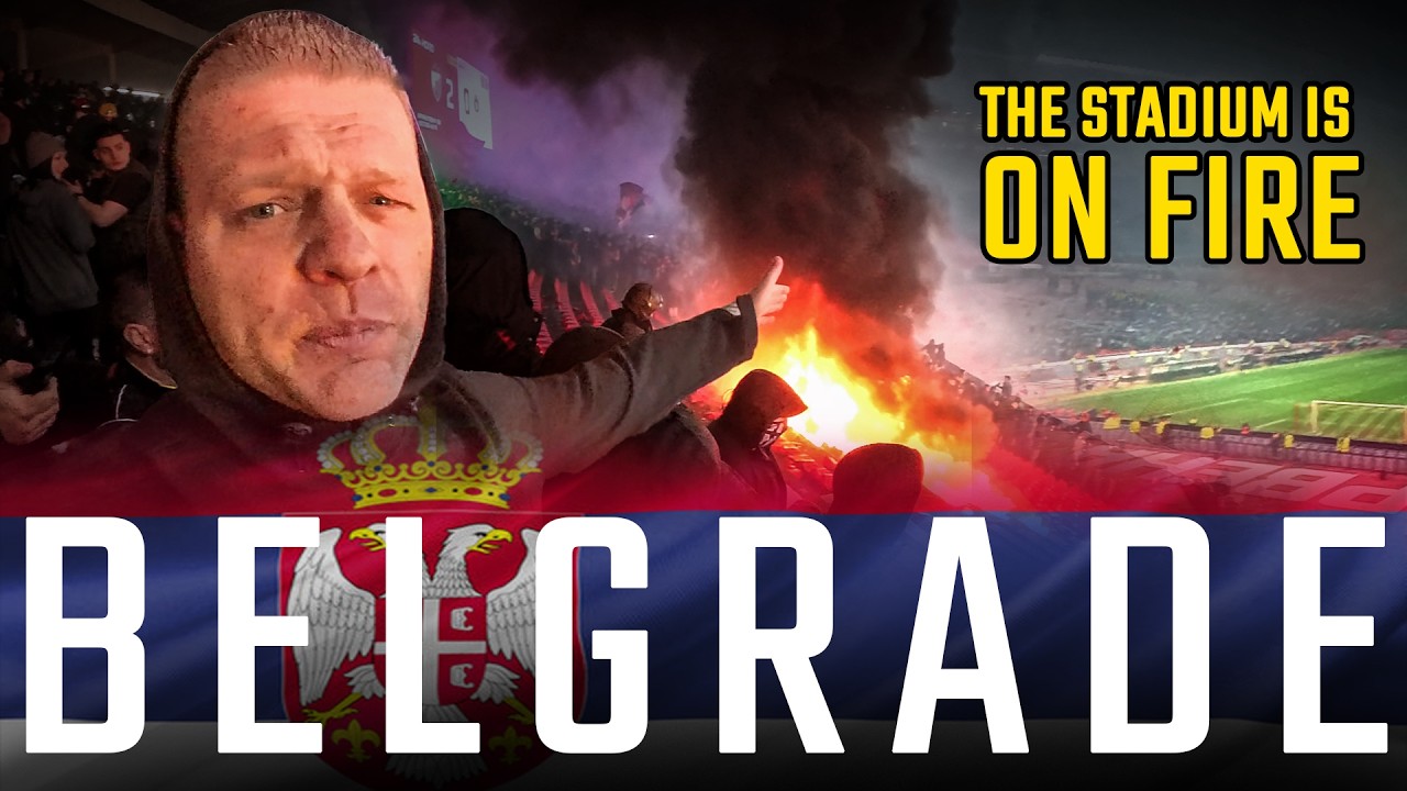 Inside The Wildest Football Derby in Europe 🇷🇸 | Red Star vs Partizan