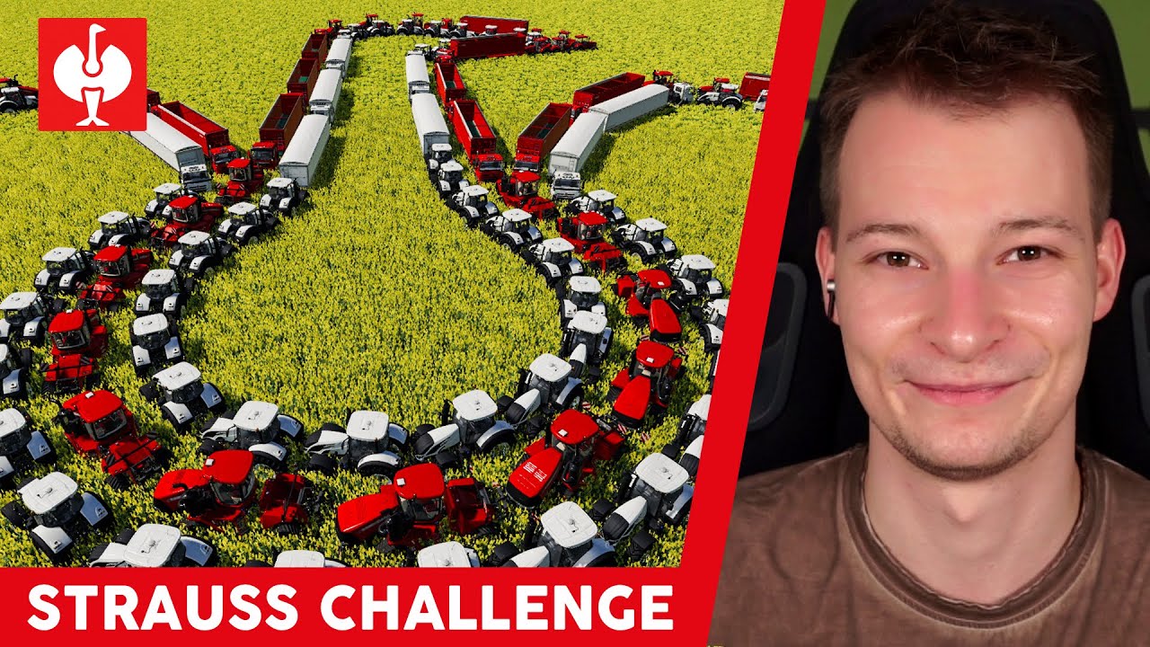 LS19 STRAUSS CHALLENGE: Trecker, Felder, Logistiklager - Reaction auf Eure Beitr&auml;ge zur Challenge!