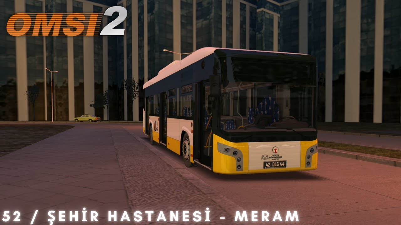 Karsan Avancity L+ İle 52 Hattı Sabah Seferi | OMSI 2 | Logitech G27
