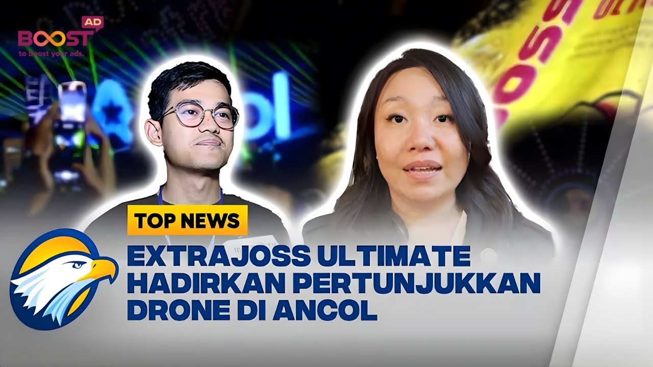 Liputan METRO TV - Drone Show ExtraJoss Ultimate by Prisma Group di Pergantian Tahun 2026