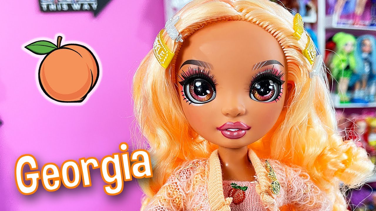 Rainbow High Georgia Bloom Doll Peach Perfection!