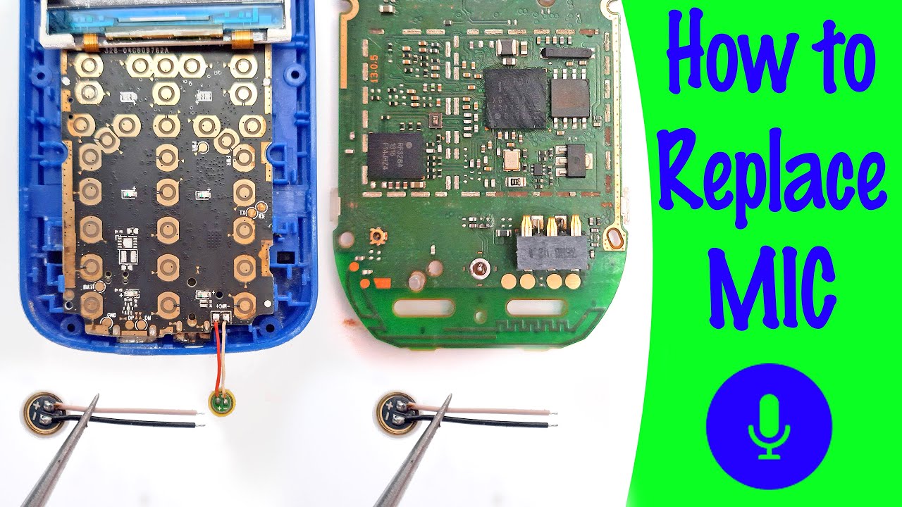 How to change replace any mobile phone (China Nokia Huawei) Mic (Microphone) Tutorial#17