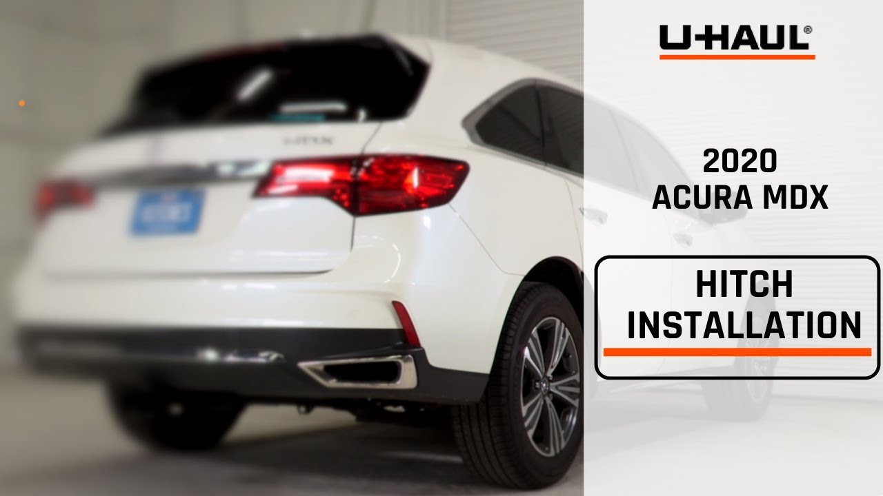 2020 Acura MDX Trailer Hitch Installation