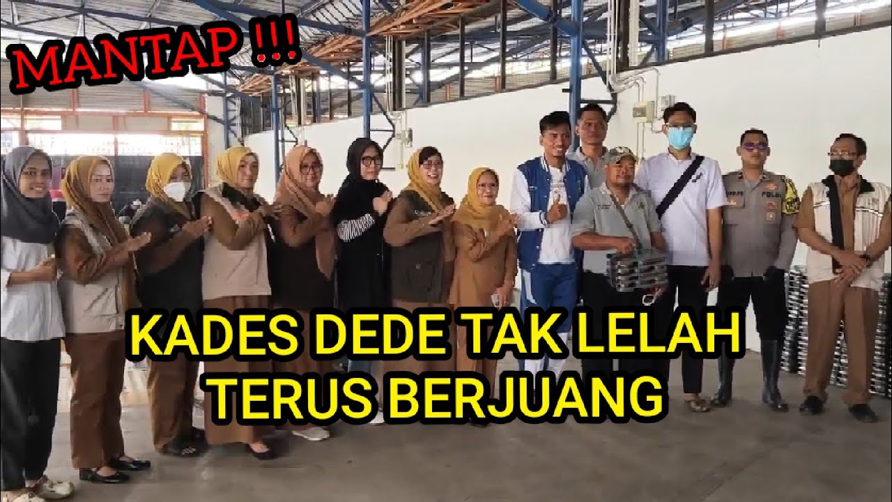 MANTAP❗KADES DEDE LANGSUNG TURUN BAGIKAN MAKANAN BUAT WARGA SUKAMAKMUR 