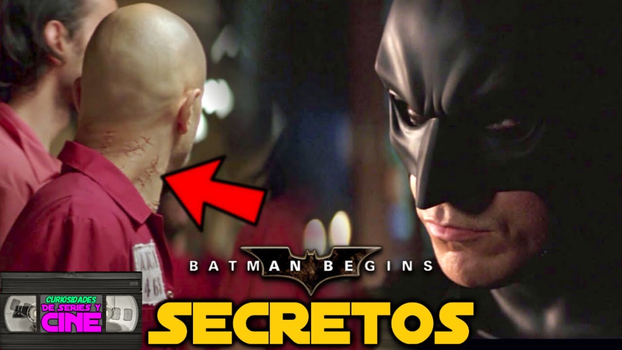 Batman Begins -Análisis película completa, easter eggs, secretos