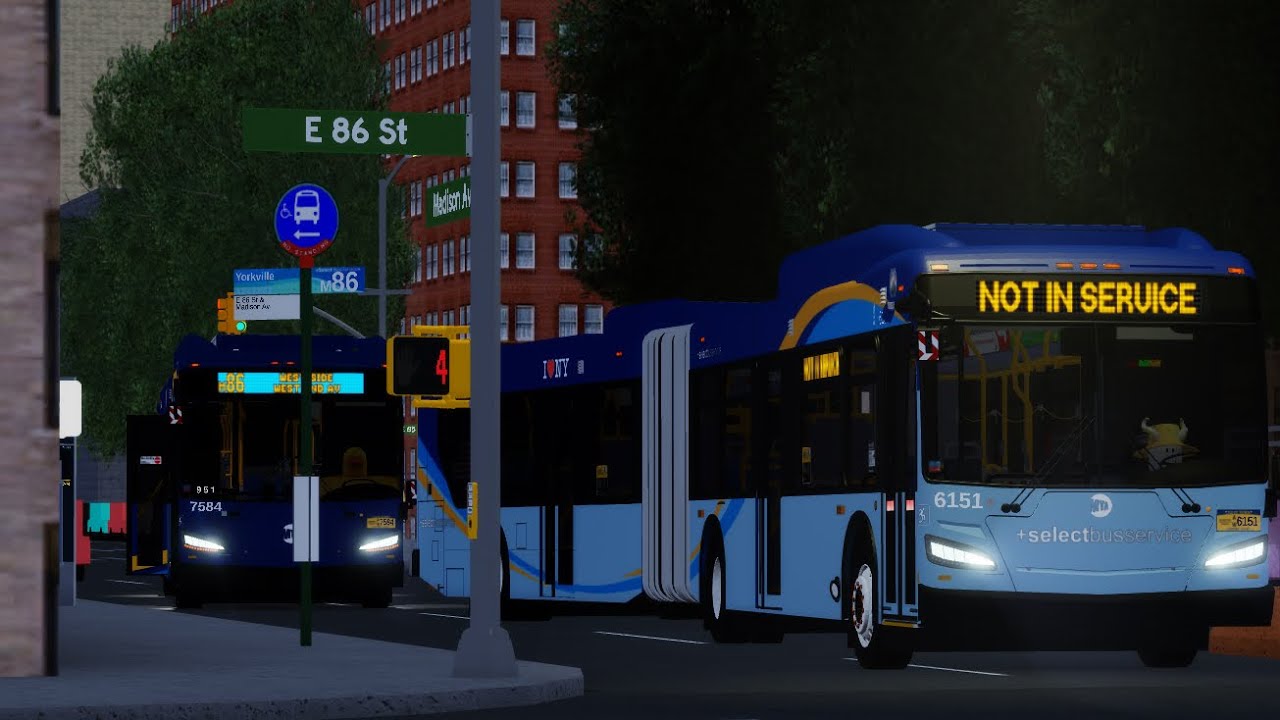 M86 SBS  From Yorkville to WEST SIDE MTARBO XD60