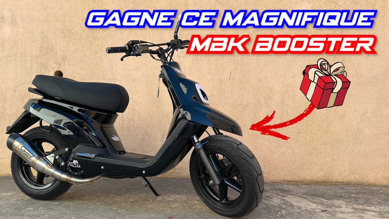 Gagne ce Scooter MBK Booster refait à Neuf 🎁 épisode II