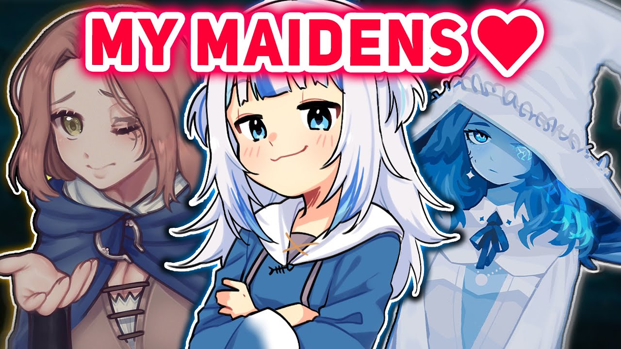 Gura Collects Maidens in Elden Ring 【 Gawr Gura | Hololive EN】