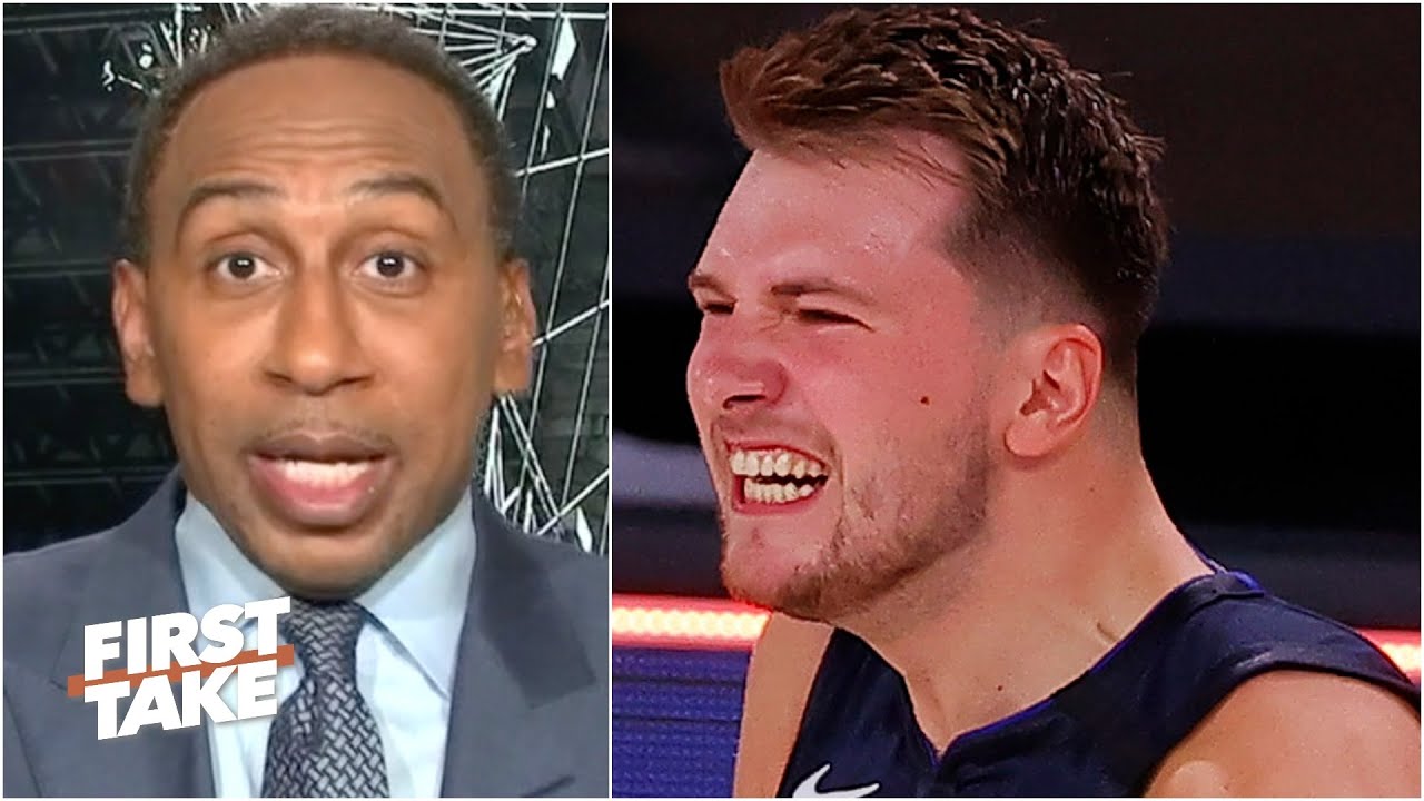 Stephen A. reacts to Doncic's game-winning shot: Luka is the truth! | First Take