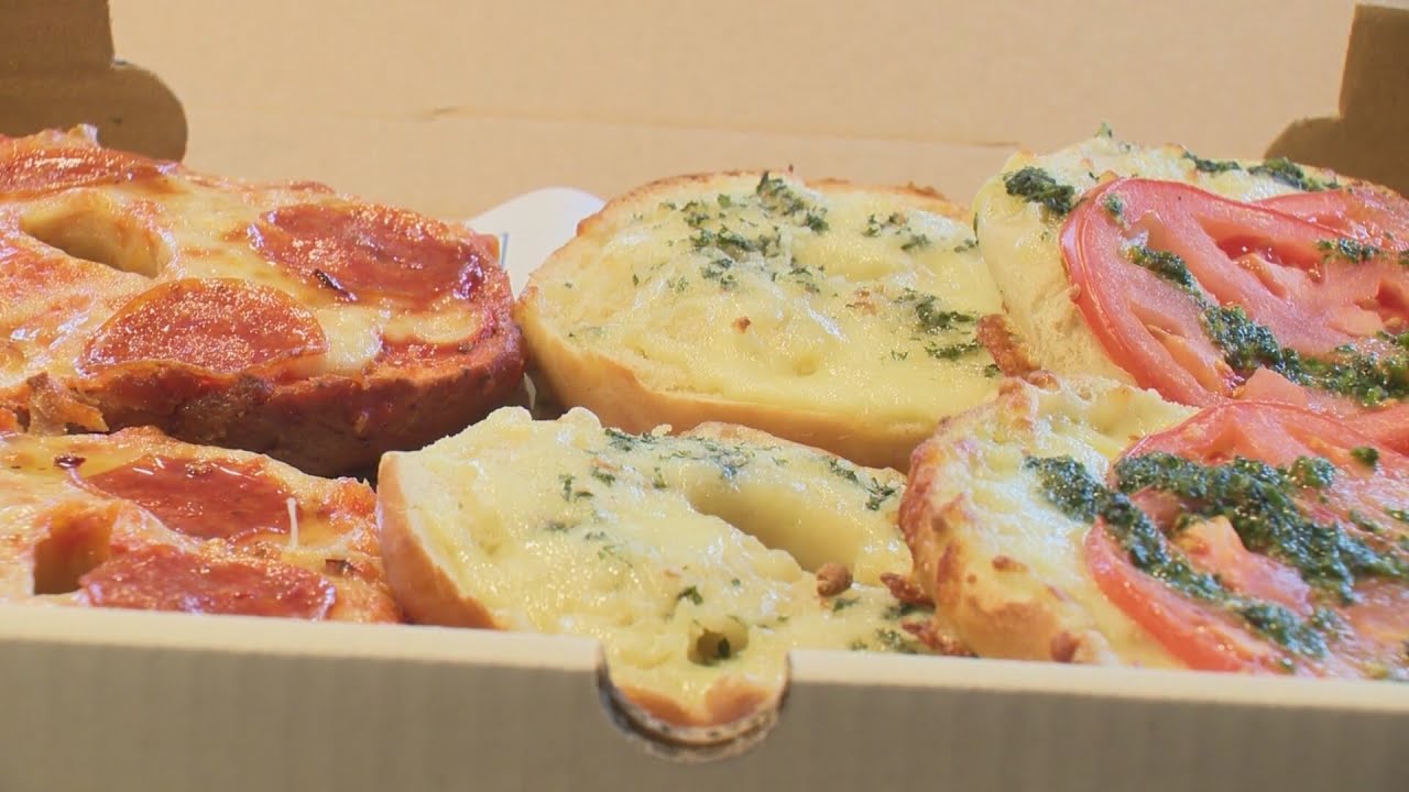 Pizzeria, bagel shop team up with Feeding Families Foundation for pizza bagel pop-up