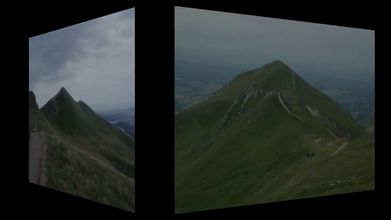 la vallée et les crêtes de chaudefour