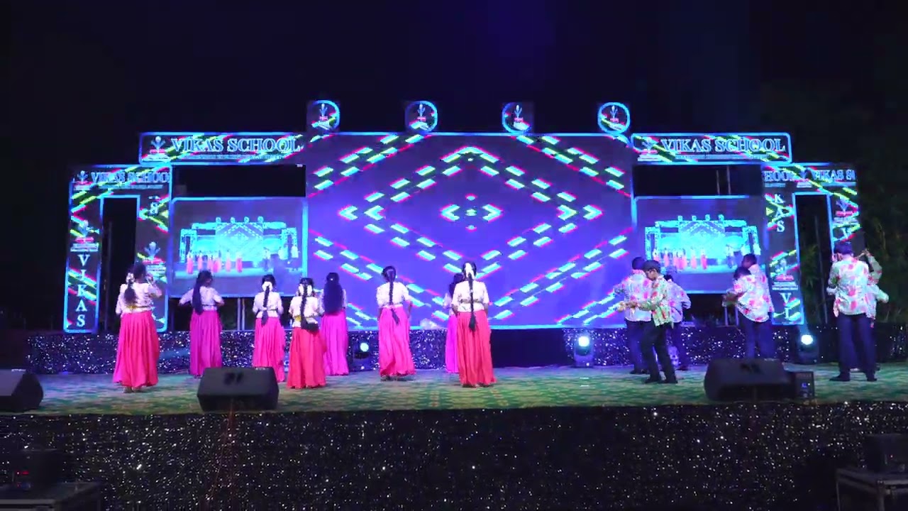 Annual day ,Grade VI and VII dance . Vikas school Khammam