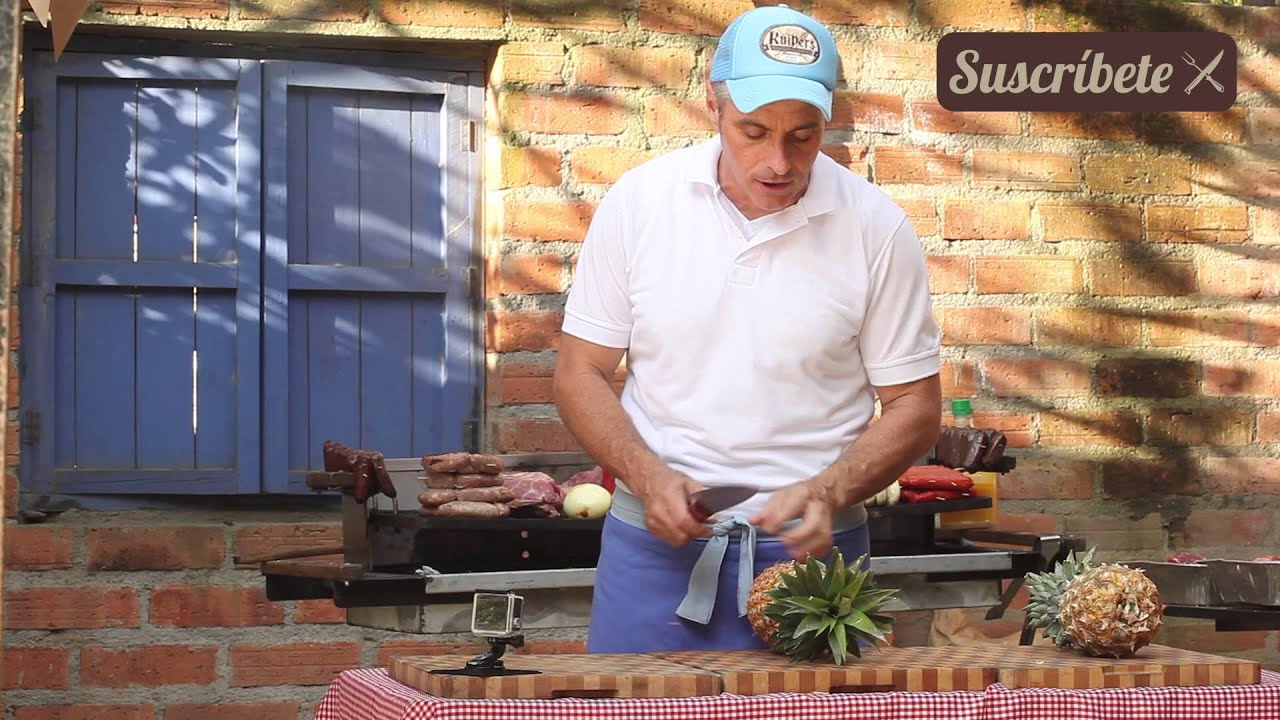 Cómo hacer postre de piña para el asado| Ananas  | Estilo Kuipers Parrilla | Asados