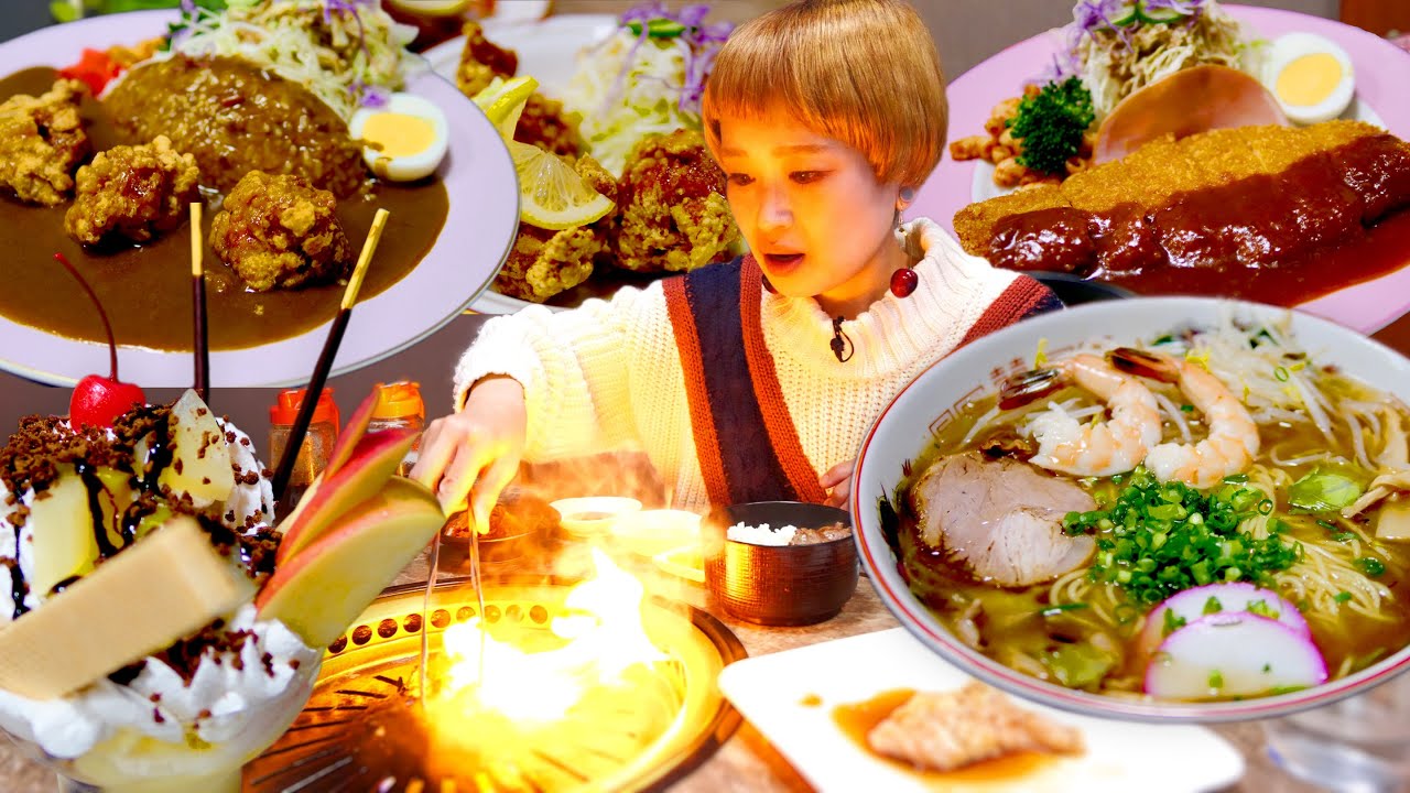 【大食い】【勝手に食べ放題】食べたいものが全部ある。至福！思い出の ファミリーレストラン「ひろ」【出雲】【島根】【モッパン】【MUKBANG】