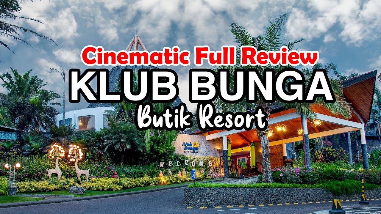 🔴 PALING LENGKAP di INDONESIA ! - KLUB BUNGA Butik Resort , BATU Malang | Hotel Review
