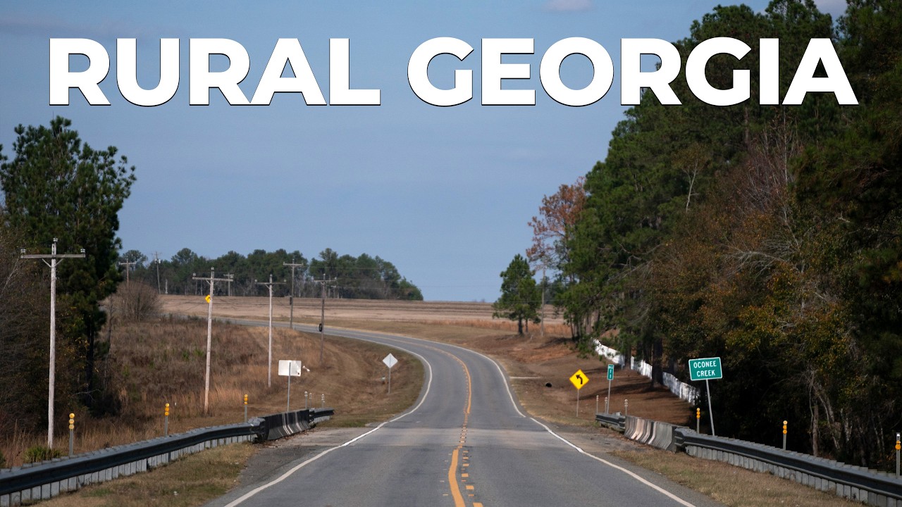 Scenic Drive: Backroads in Rural Georgia (Driving Tour)