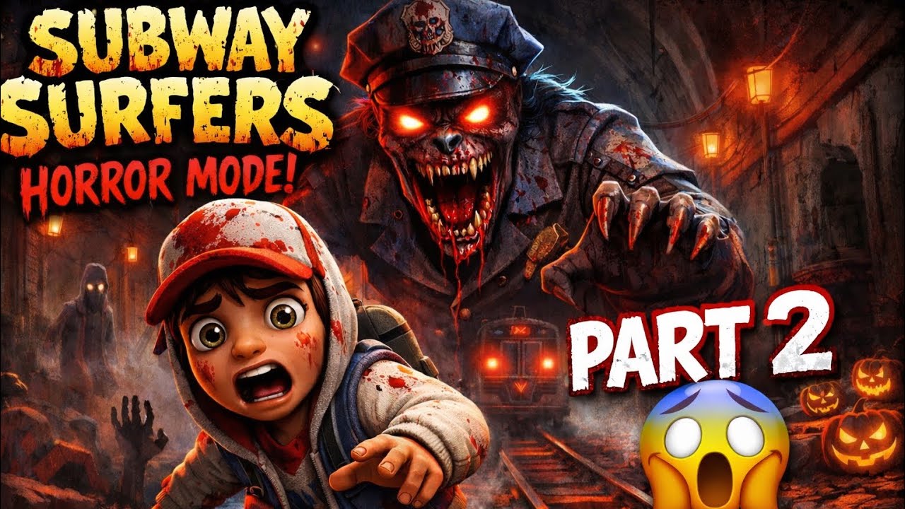 Don’t Play This Subway Surfers Horror Game at Night 😨