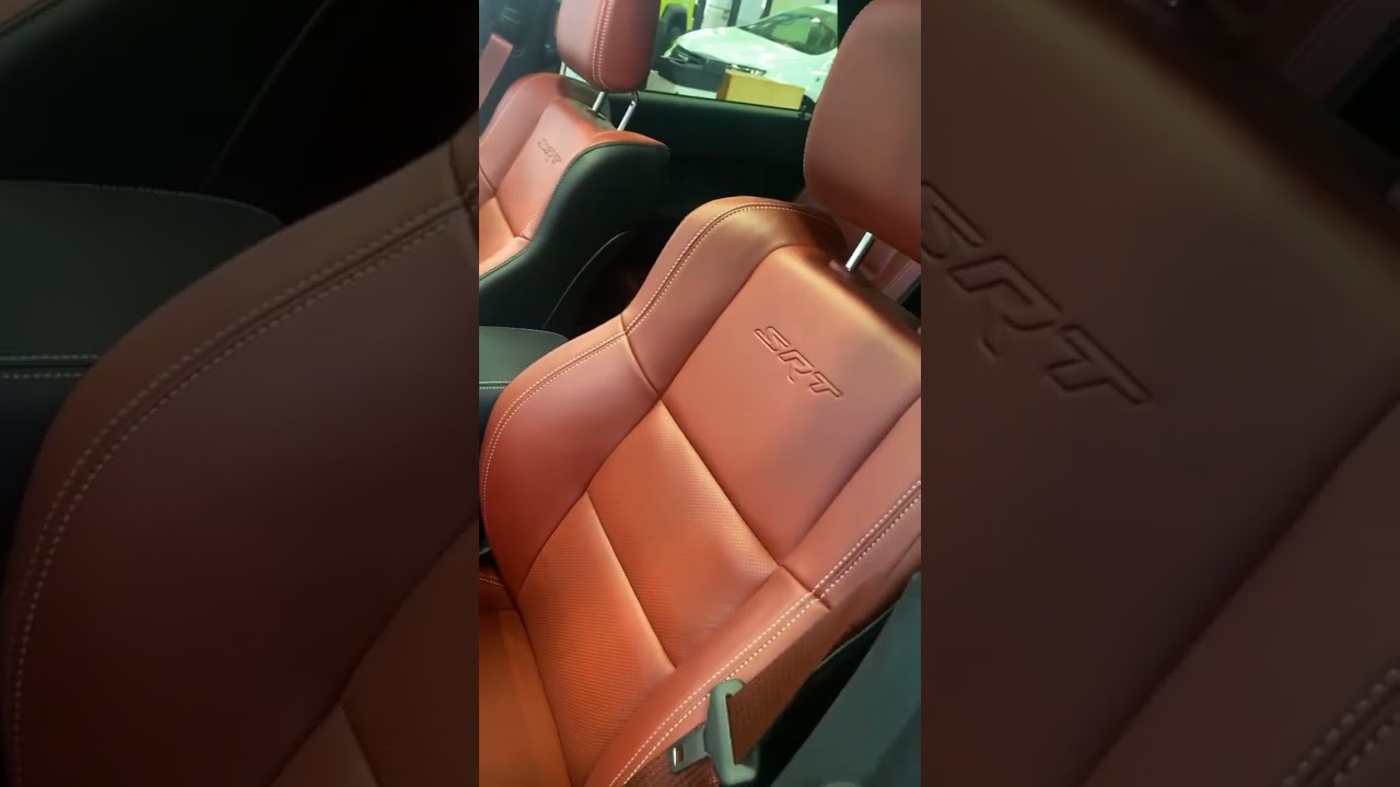 Peak inside of a Hellcat Durango 🔥