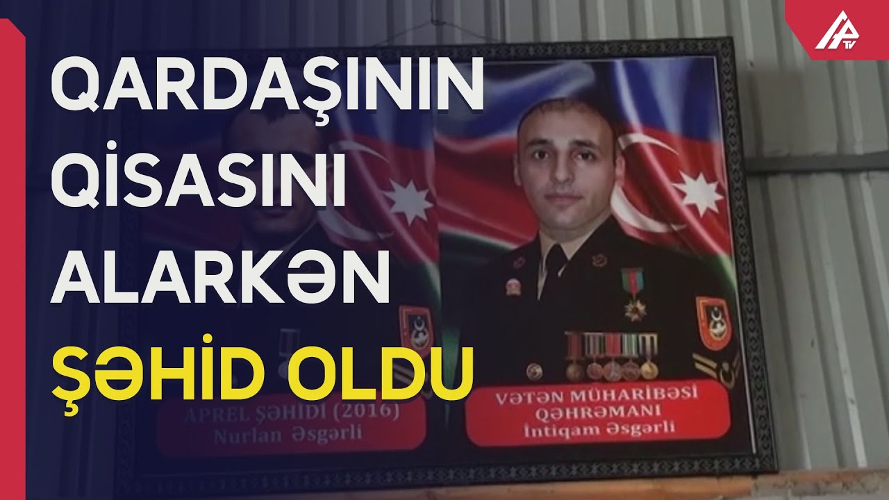 Aprel döyüşlərində şəhid olan qardaşının qisasını Şuşada aldı - APA TV