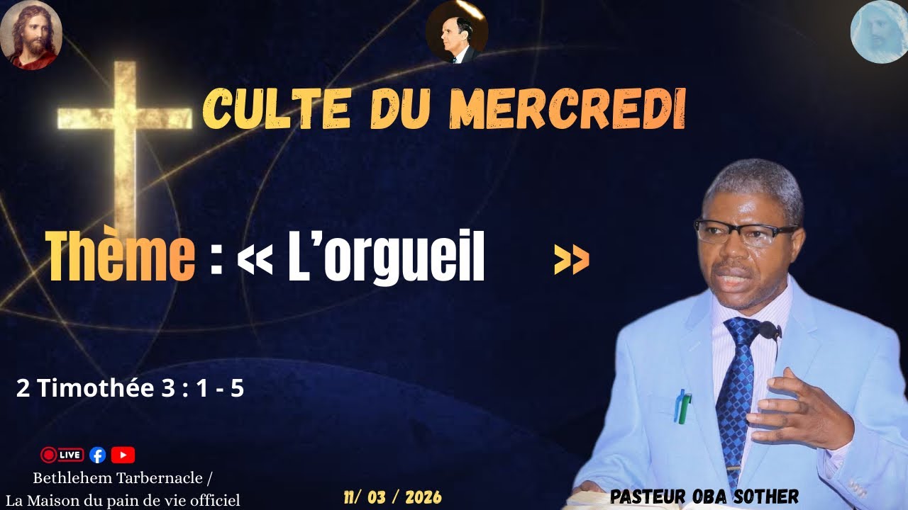 L’Orgueil | Pasteur OBA Sother