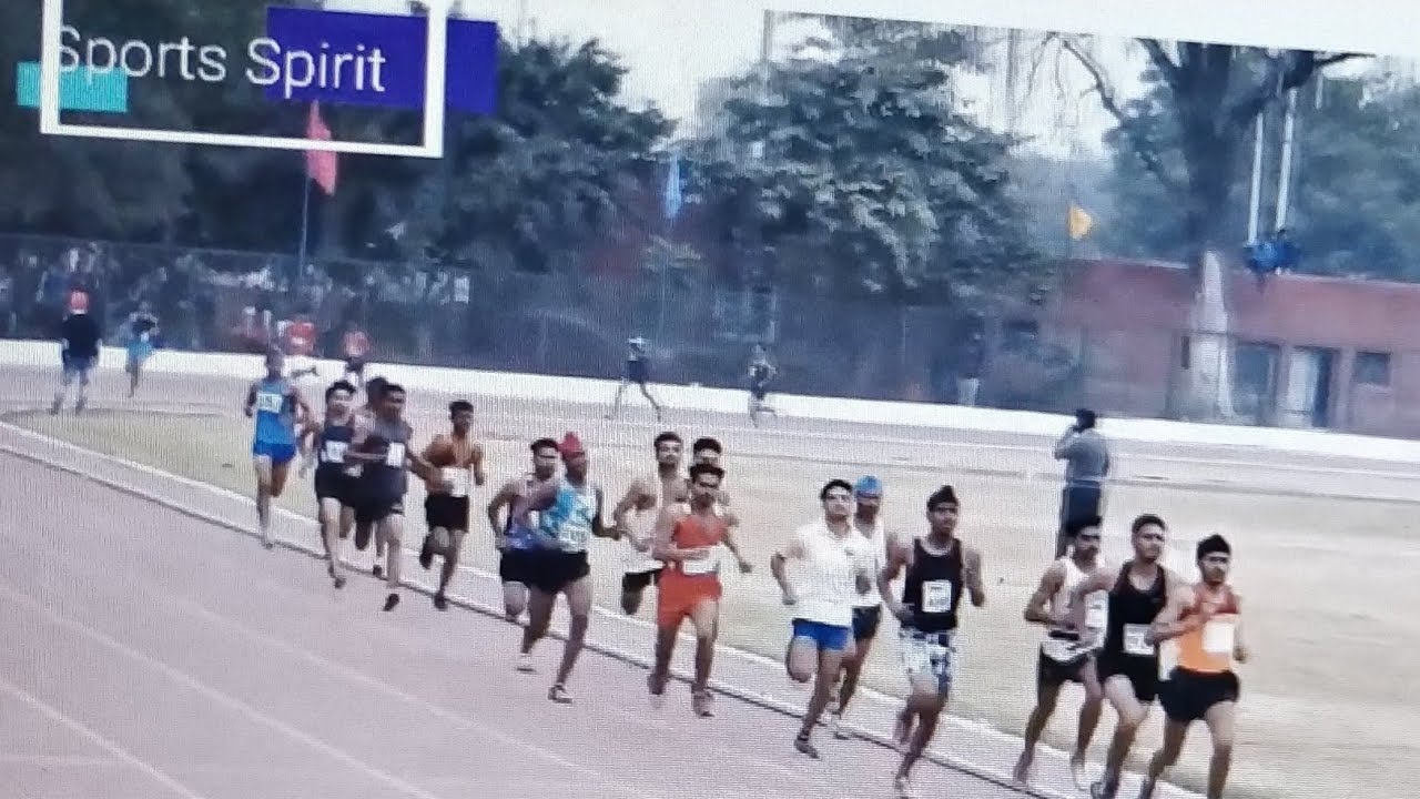 U-19 Boys 1500m in 65th Punjab School State Athletics Meet held at War Hero Stadium Sangru 22 Nov 19