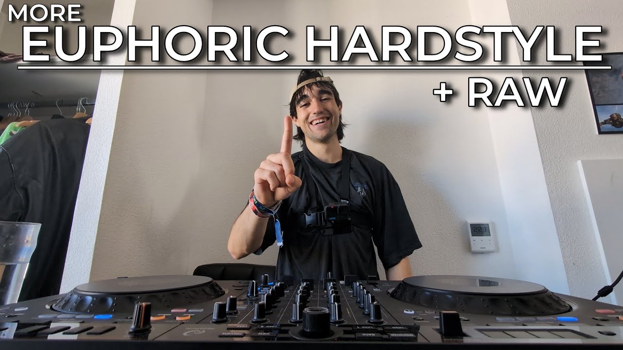 More Euphoric Hardstyle (w/ a little bit of RAW) - Performance DJ set | KLEDD