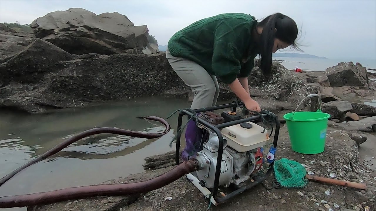 皮皮盘水坑抽到天黑，好货搁浅接连抓不停，还有长着胡须的漂亮鱼