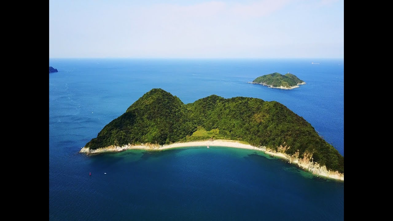 有田ＴＵＢＥ　＃２４　地ノ島　　和歌山　有田市　海　無人島