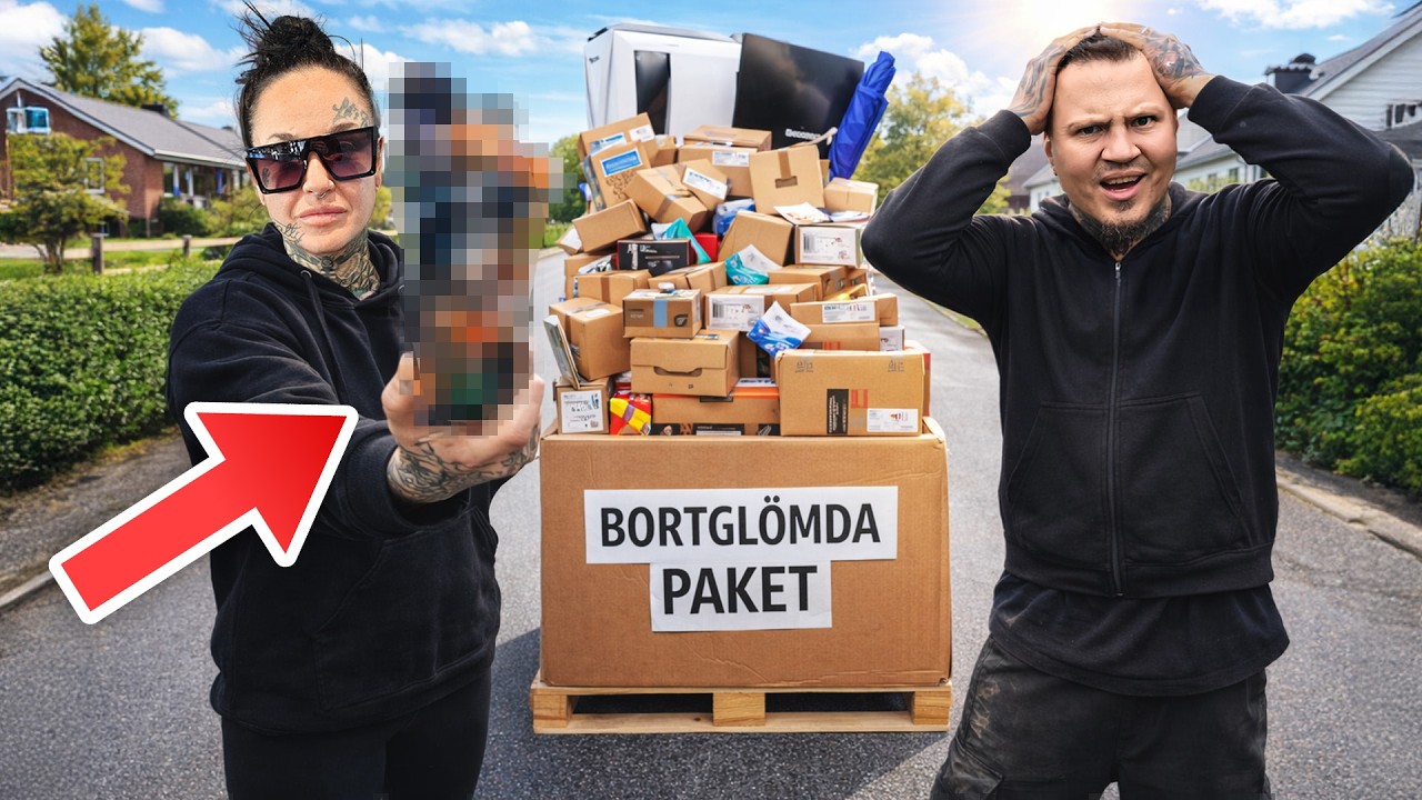 BORTTAPPAD PALL FÖR 19,000KR - OUTHÄMTADE PAKET