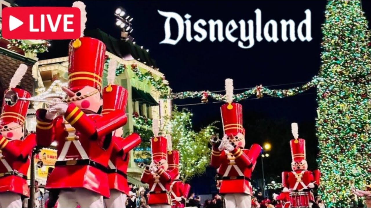 #LIVE Disneyland My First Day of the Christmas Season, Rides, Characters,  New Merch